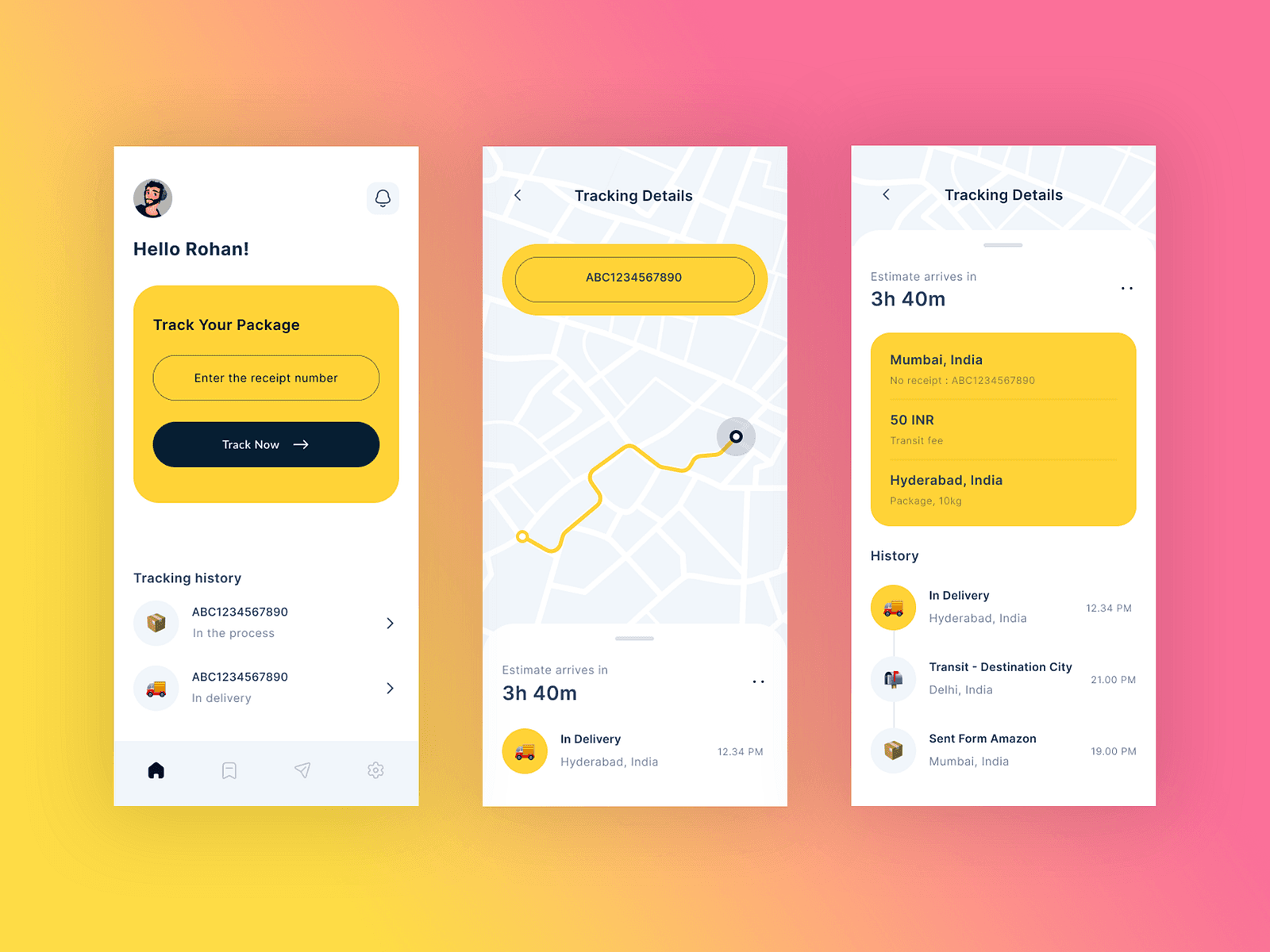 Delivery App UI